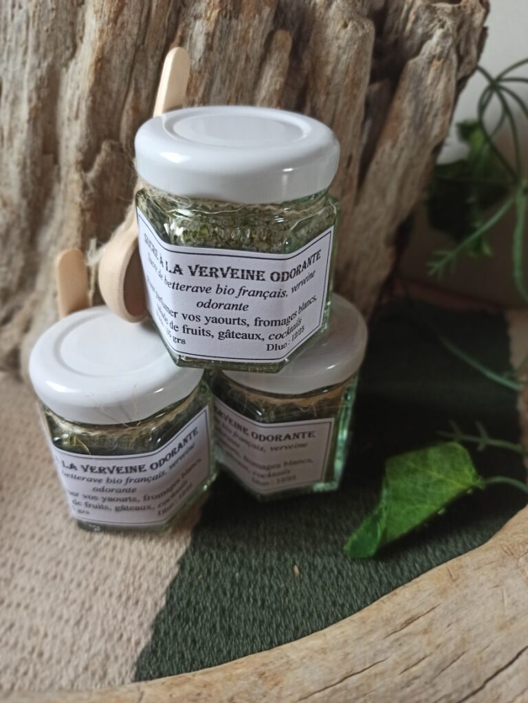 Sucre à la verveine