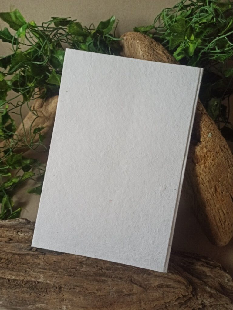 Grimoire, carnet ou herbier vierge, papier coton, reliure artisanale, L'arbre à papier